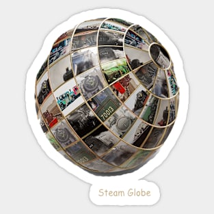 Steam Globe Sticker